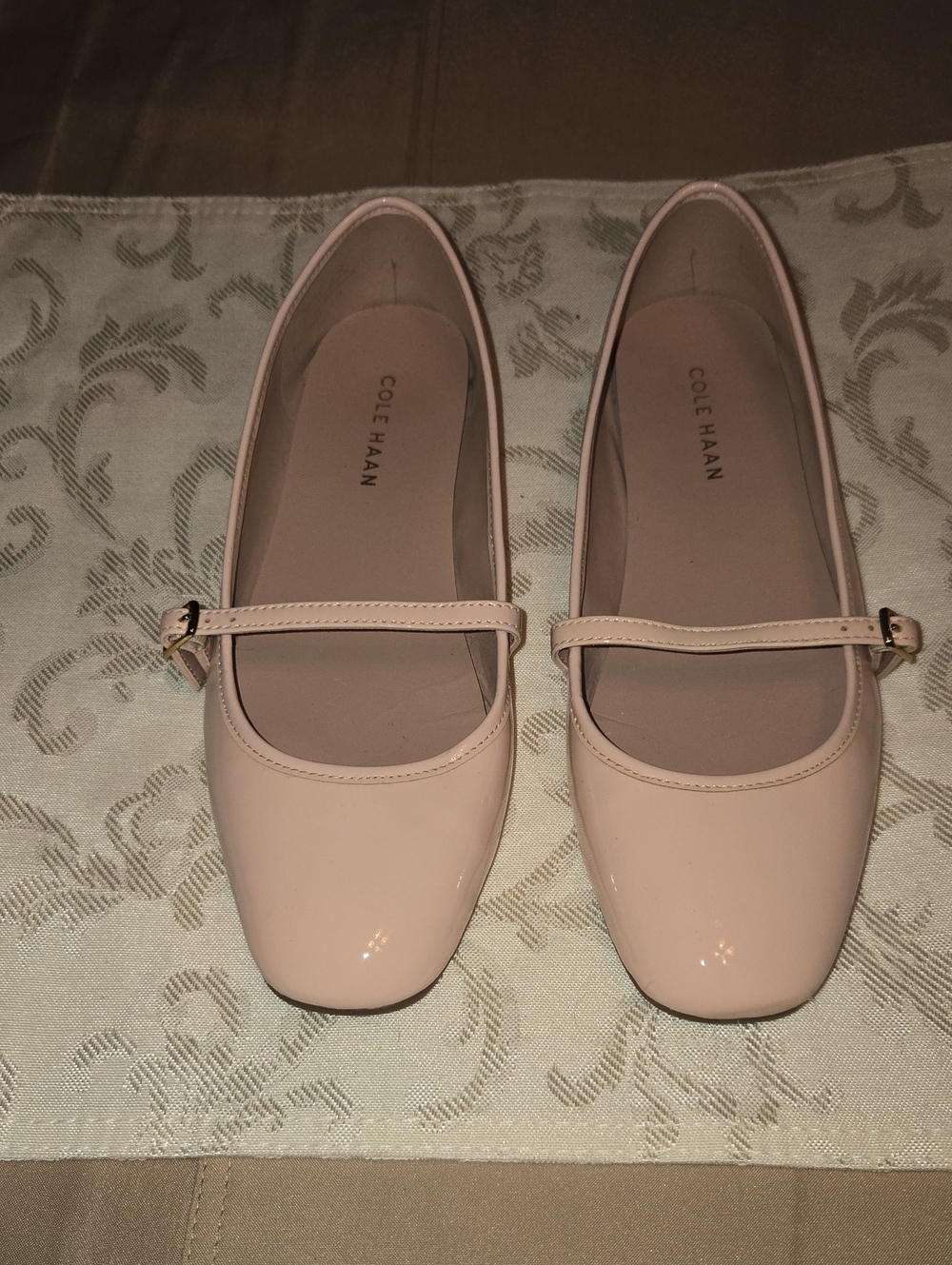 Cole Haan Mary Jane Flats Blush/Pink Size 6.5B